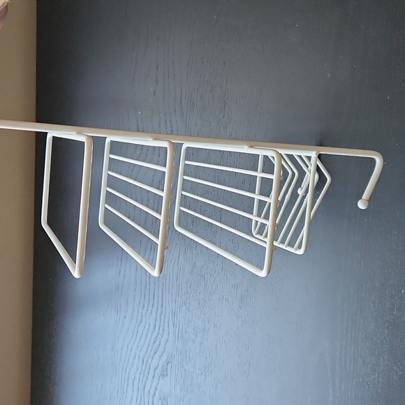 Shower caddy, white hanging organizer - Picture 3 of 4